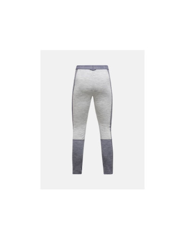 Spodnie termiczne peak performance magic 7/8 long johns wool-blend baselayer women szary