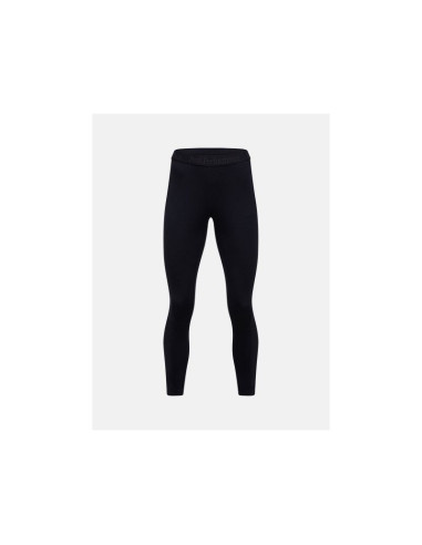 Spodnie termiczne peak performance magic 7/8 long johns wool-blend baselayer women czarny