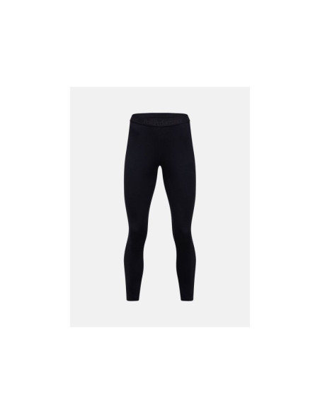 Spodnie termiczne peak performance magic 7/8 long johns wool-blend baselayer women czarny