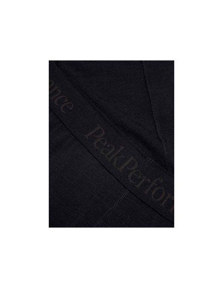 Spodnie termiczne peak performance magic 7/8 long johns wool-blend baselayer women czarny