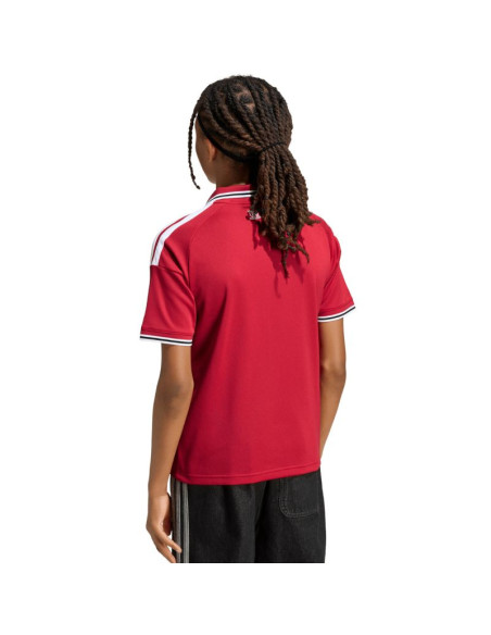 Koszulka dla dzieci adidas manchester united 26/27 home jersey czerwona kc4796
