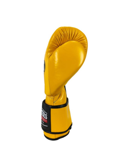 Rękawice bokserskie skórzane rbt-mex 12 oz żółte