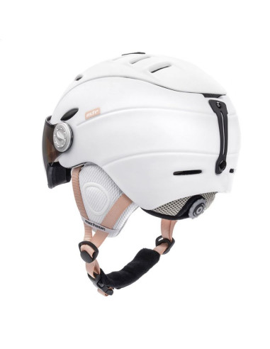 Kask narciarski meteor holo xl 61-63 cm biały