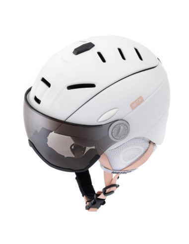 Kask narciarski meteor holo xl 61-63 cm biały