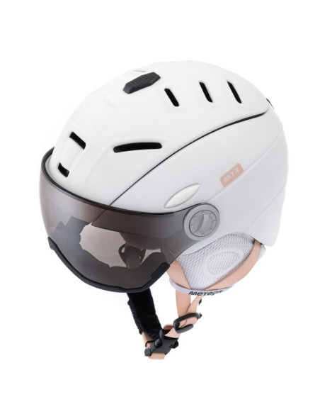 Kask narciarski meteor holo xl 61-63 cm biały