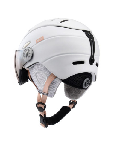 Kask narciarski meteor holo xl 61-63 cm biały