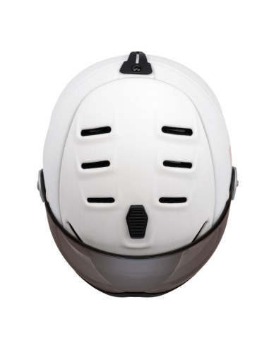 Kask narciarski meteor holo xl 61-63 cm biały