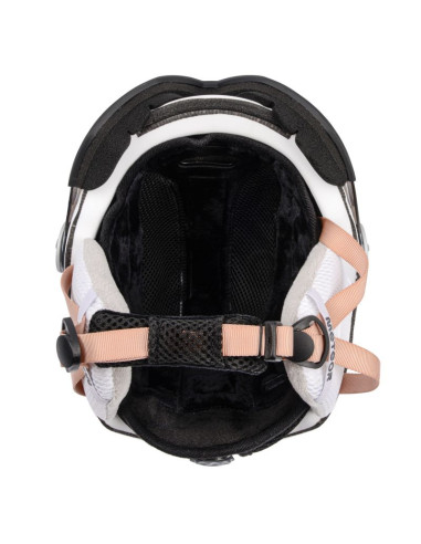 Kask narciarski meteor holo xl 61-63 cm biały