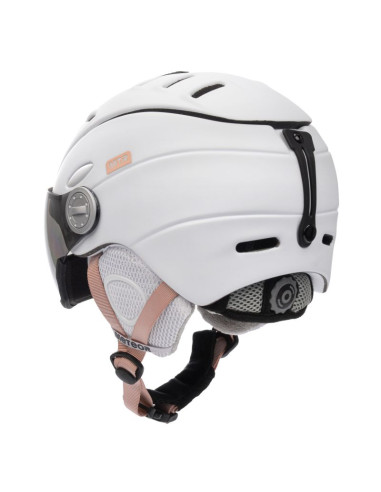 Kask narciarski meteor holo xl 61-63 cm biały