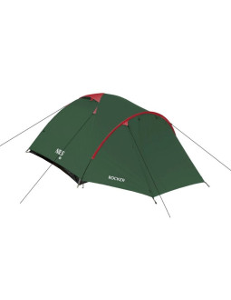 Namiot kempingowy nils camp rocker nc6013 3 osobowy zielono-czerwony