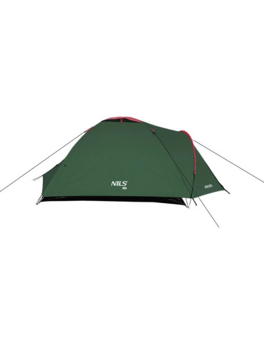 Namiot kempingowy nils camp rocker nc6013 3 osobowy zielono-czerwony
