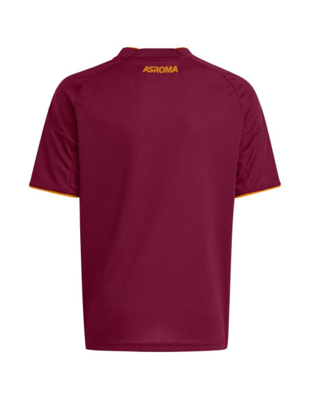 Koszulka dla dzieci adidas as roma 25/26 home bordowa jx2613