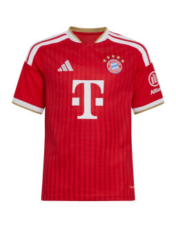 Koszulka dla dzieci adidas fc bayern 26/27 home jersey czerwona jz3098 2