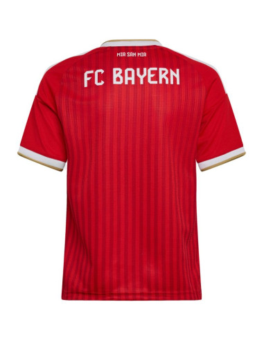 Koszulka dla dzieci adidas fc bayern 26/27 home jersey czerwona jz3098