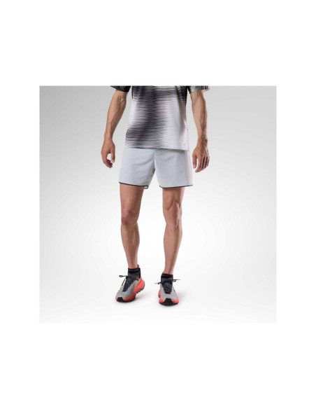 Szorty męskie rossignol m sapa 2in1 short 7' szare