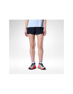 Szorty damskie rossignol w sapa 2in1 short 5' czarne