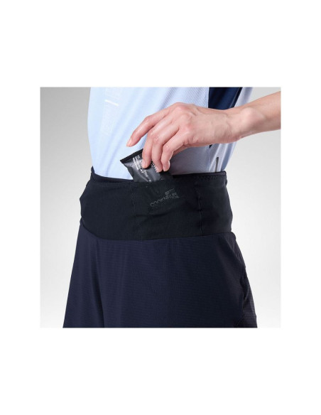 Szorty damskie rossignol w sapa 2in1 short 5' czarne