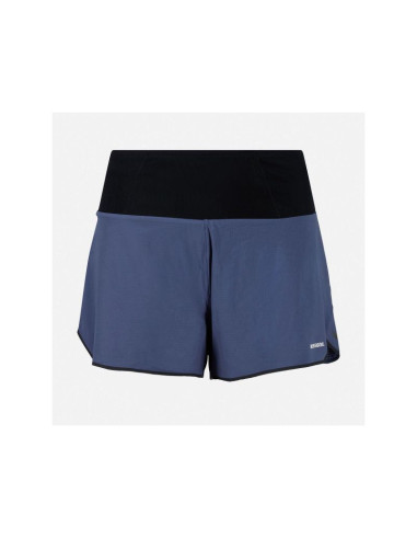 Szorty damskie rossignol w sapa 2in1 short 5' granatowe