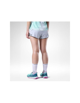 Szorty damskie rossignol w sapa 2in1 short 5' szare 2