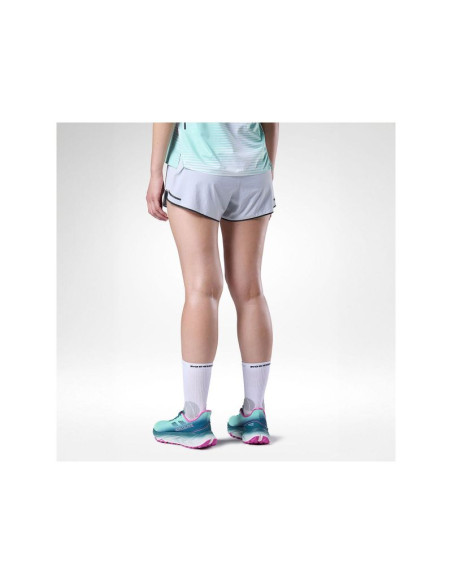 Szorty damskie rossignol w sapa 2in1 short 5' szare
