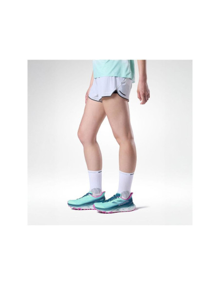 Szorty damskie rossignol w sapa 2in1 short 5' szare