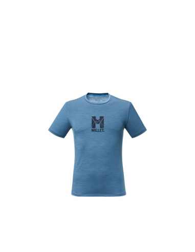 Koszulka męska millet ubic wool ts ss m niebieska