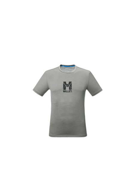 Koszulka męska millet ubic wool ts ss m szara