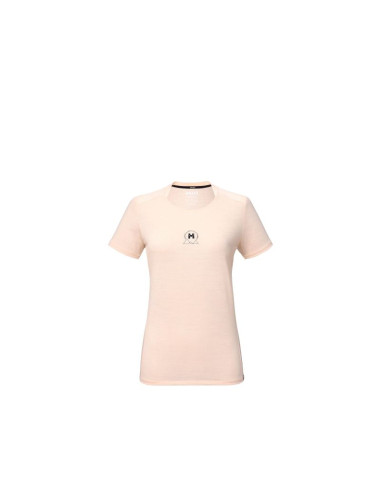 Koszulka damska millet ubic wool ts ss w jasny róż