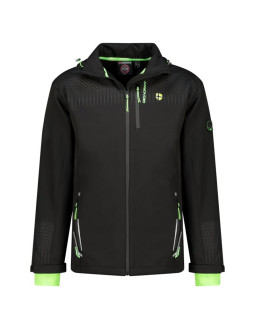 Softshell męski geographical norway trelino black-green db men 0124 czarny / zielony (wz8556h/gn-black / green)