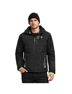 Softshell męski geographical norway trelino black-green db men 0124 czarny / zielony (wz8556h/gn-black / green) 2