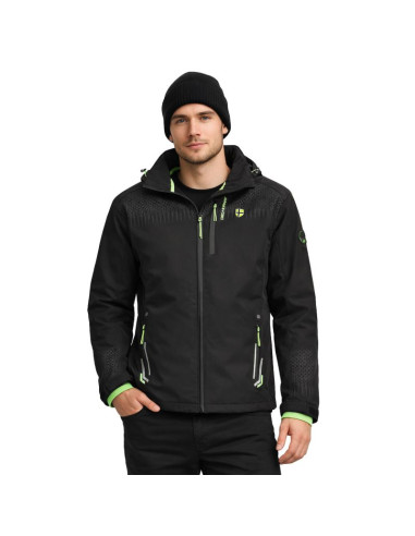 Softshell męski geographical norway trelino black-green db men 0124 czarny / zielony (wz8556h/gn-black / green)