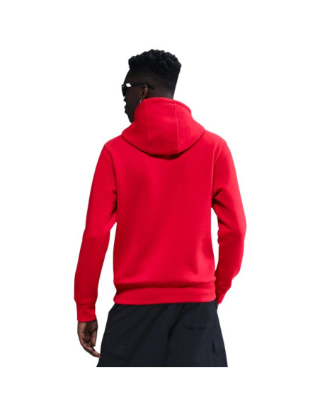 Bluza męska nike club bb czerwona fn3859 657