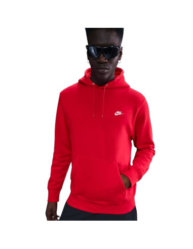 Bluza męska nike club bb czerwona fn3859 657
