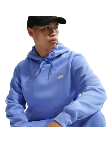 Bluza męska nike club bb niebieska fn3859 494