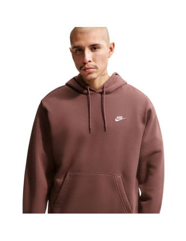 Bluza męska nike club bb brązowa fn3859 502
