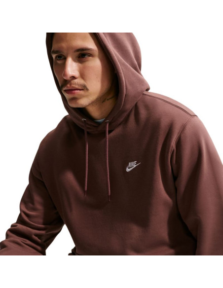 Bluza męska nike club bb brązowa fn3859 502