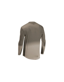 Koszulka rowerowa northwave edge 2 jersey l/s brązowa 2
