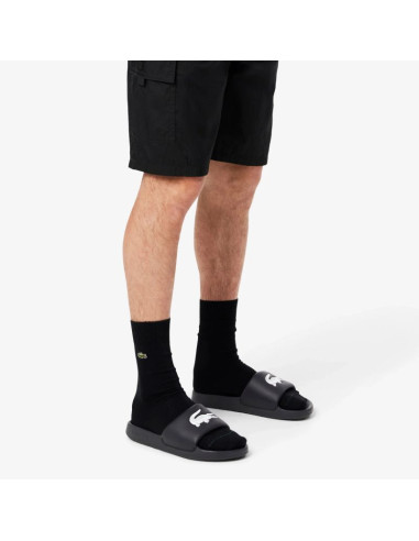 Lacoste serve slide 1.0 125 1 cma blk/wht (749cma002131261)
