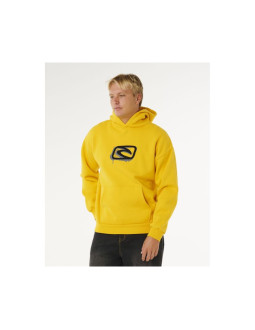 Bluza męska rip curl medina inner visions hood żółta 2