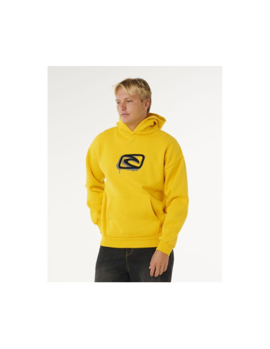 Bluza męska rip curl medina inner visions hood żółta