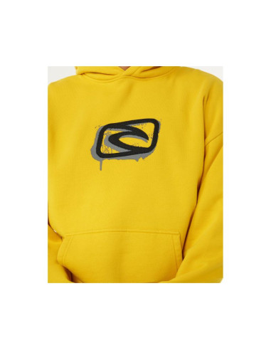 Bluza męska rip curl medina inner visions hood żółta