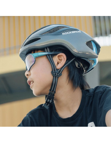 Kask rowerowy rockbros ts-42 lekki 58-62 cm - tytanowy
