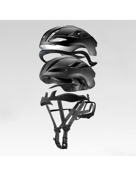 Kask rowerowy rockbros ts-42 lekki 58-62 cm - tytanowy