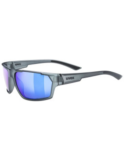 Uvex sportstyle 233 p okulary do wielu sportów unisex oprawki pełne szary