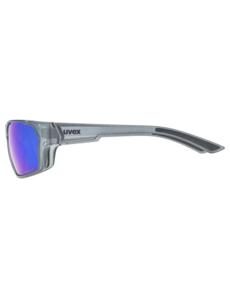 Uvex sportstyle 233 p okulary do wielu sportów unisex oprawki pełne szary