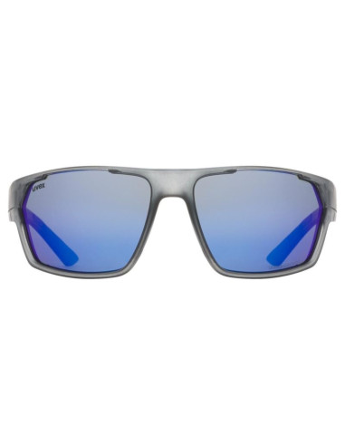 Uvex sportstyle 233 p okulary do wielu sportów unisex oprawki pełne szary