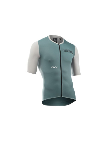 Koszulka rowerowa northwave essence evo jersey zielony