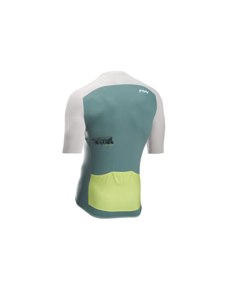 Koszulka rowerowa northwave essence evo jersey zielony