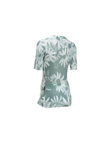 Koszulka rowerowa northwave blade woman jersey zielony