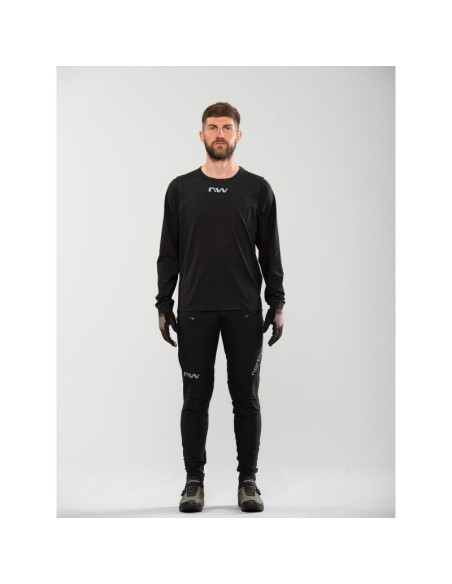 Bluza rowerowa northwave crew pro long sleeve jersey czarny